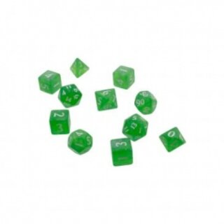 UP - Eclipse Dice Set: Lime Green (11)
