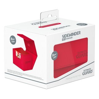 Ultimate Guard Sidewinder 100+ XenoSkin Monocolor Rot