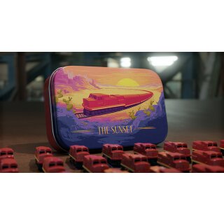 Deluxe Board Game Train Set Sunset