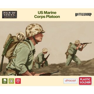 US Marine Corps Platoon