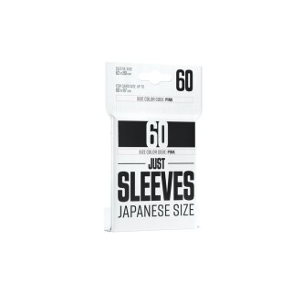 Just Sleeves - Japanese Size Black (60)