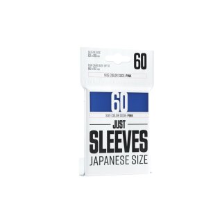 Just Sleeves - Japanese Size Blue (60)