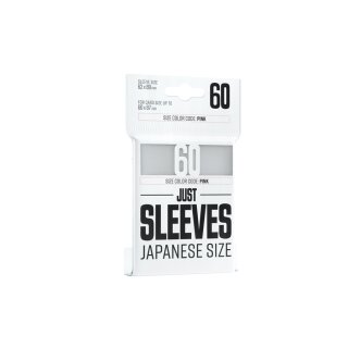 Just Sleeves - Japanese Size White (60)