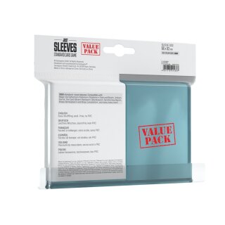 Just Sleeves - Value Pack Clear (250)