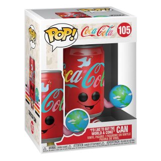 Coca-Cola POP! Vinyl Figur Flowery Coca-Cola Can Hilltop Anniversary 9 cm