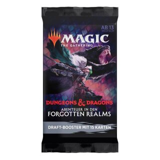 Magic the Gathering Adventures in the Forgotten Realms Draft Booster (1) (DE)