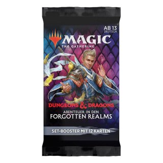 Magic the Gathering Adventures in the Forgotten Realms Set Booster (1) (DE)