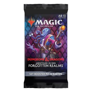 Magic the Gathering Adventures in the Forgotten Realms Set Booster (1) (DE)