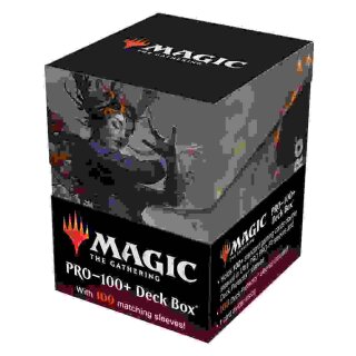 UP - Commander Innistrad Midnight Hunt PRO 100+ Deck Box and 100ct sleeves V1 for Magic: The Gathering