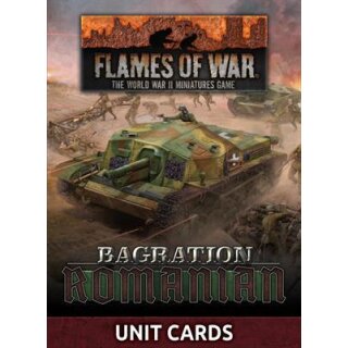 Bagration: Romanian Unit Cards (EN)