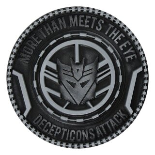 Transformers Medaillen-Set Autobots &amp; Decepticons Limited Edition (2)