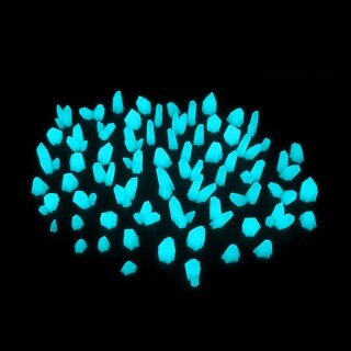 Resinkristalle - Aqua Turquoise Glow (Klein)