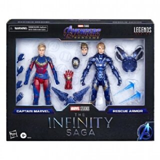** % SALE % ** Hasbro Marvel Legends Series 6-inch Captain Marvel and Rescue Armor