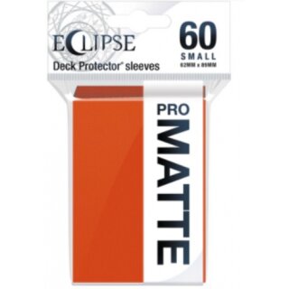 UP - Eclipse Matte Small Sleeves: Pumpkin Orange (60)