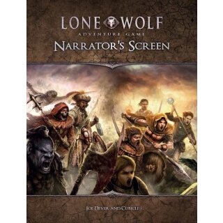 Lone Wolf Adventure Game: Narrators Screen (EN)