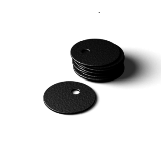 Black Coin Adapters 25mm (20)