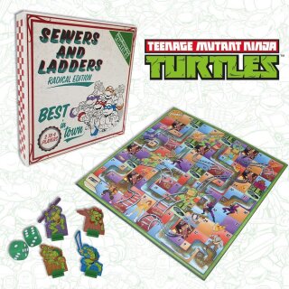 Teenage Mutant Ninja Turtles Brettspiel Sewers &amp; Ladders (EN)