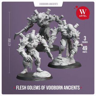 Flesh Golems of Voidborn Ancients (3)