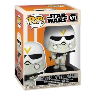 Funko POP! Star Wars: Concept Series - Snowtrooper Vinyl Figure 10cm