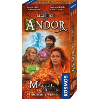Andor - Magische Helden (Erg. f&uuml;r 5 - 6 Spieler) (DE)