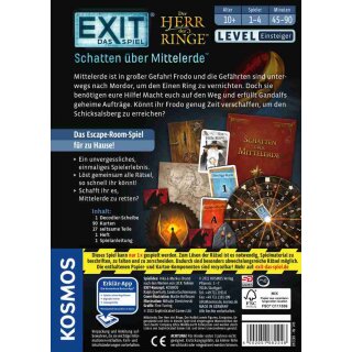EXIT Das Spiel - Der Herr der Ringe / Schatten &uuml;ber Mittelerde (DE)