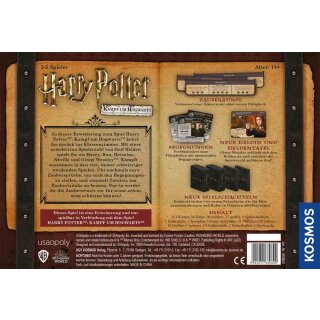 Harry Potter - Kampf um Hogwarts - Erweiterung Zauberkunst+Zaubertr&auml;nke (DE)
