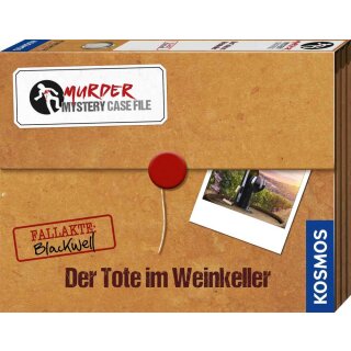Murder Mystery Case File - Der Tote im Weinkeller (DE)
