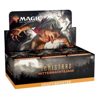 Magic the Gathering Innistrad: Midnight Hunt Draft Booster Display (36) (DE)