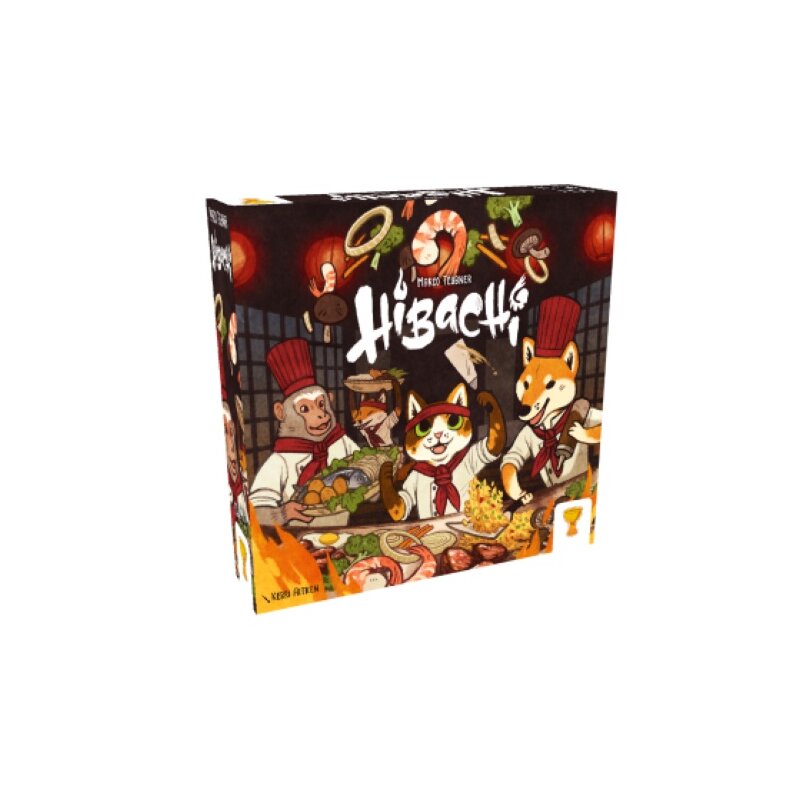 Hibachi Board Game Deutsch Brettspiel 