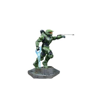 Halo Infinite Master Chief with Grappleshot PVC Statue