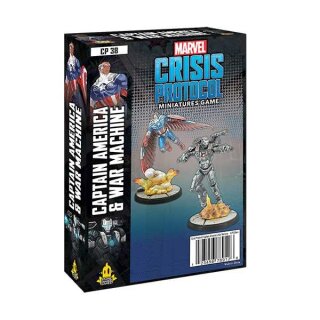 Marvel Crisis Protocol: Captain America &amp; War Machine Character Pack (EN)