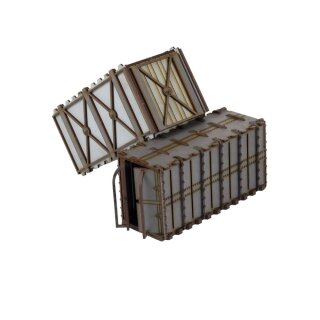 Warcradle Scenics: Omega Defence - Armoured Containers