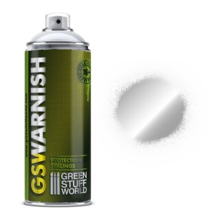 GSW Sprays: Gloss Varnish (400ml)