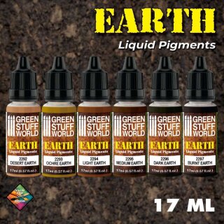 Liquid Pigments Set: Earth