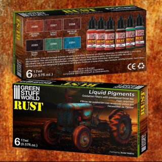 Liquid Pigments Set: Rust