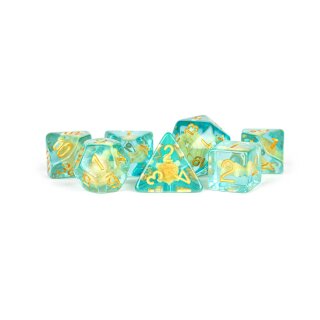 16mm Resin Poly Dice Set Turtle Dice