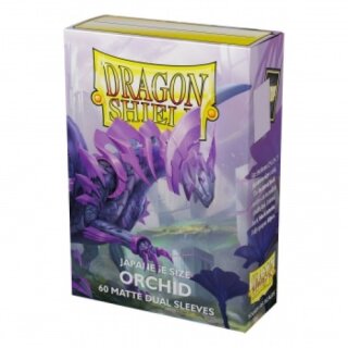 Dragon Shield Japanese size Dual Matte Sleeves - Orchid Emme (60)
