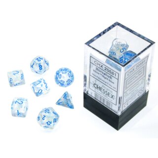 Borealis Mini-Polyhedral Icicle/light blue Luminary W&uuml;rfel (7)
