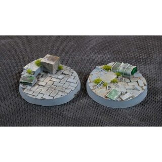 Bases Round 40 mm Battle Ready (5)