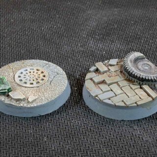 Bases Round 32 mm Battle Ready (8)