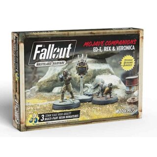 Fallout: Wasteland Warfare - Ed-E, Rex and Veronica (EN)