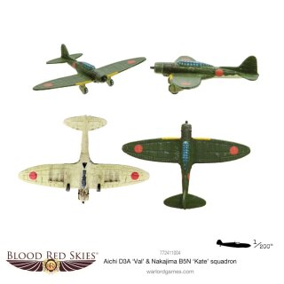 Blood Red Skies: Aichi D3A Val &amp; Nakajima B5N Kate squadron (EN)