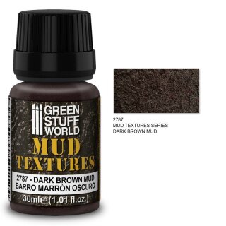 Schlamm Texturen: Dark Brown Mud (30ml)