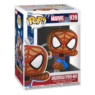 Marvel POP! Vinyl Figur Holiday Spider-Man 9 cm
