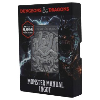 Dungeons &amp; Dragons Metallbarren Monster Manual Limited Edition