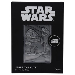 Star Wars Iconic Scene Collection Metallbarren Jabba the Hut Limited Edition