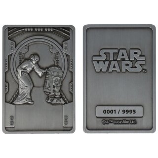 Star Wars Iconic Scene Collection Metallbarren My Only Hope Limited Edition