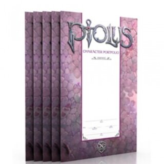 Ptolus Character Portfolio 5pk for 5e (EN)