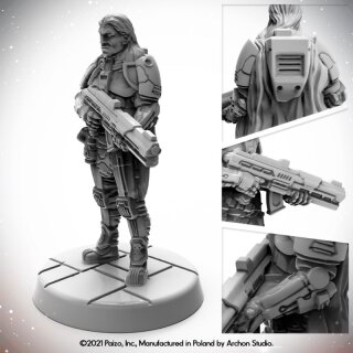 Starfinder Miniatures: Human Soldier (EN)