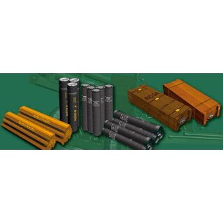 Ammunition Crates and Containers for 105mm Howitzer (M101/M101A1/M)